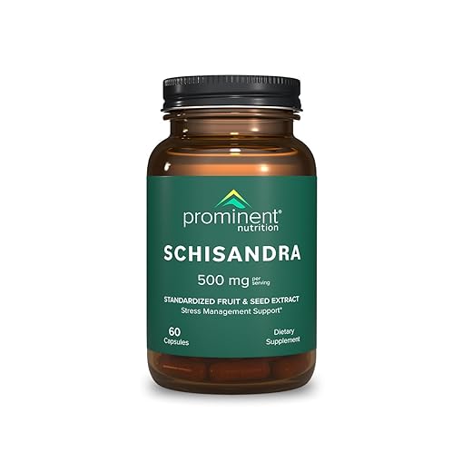 Schisandra Berry Extract 500mg Capsules