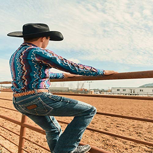 Wrangler Men's Retro Slim Fit Boot Cut Jean, Layton, 36W x 34L