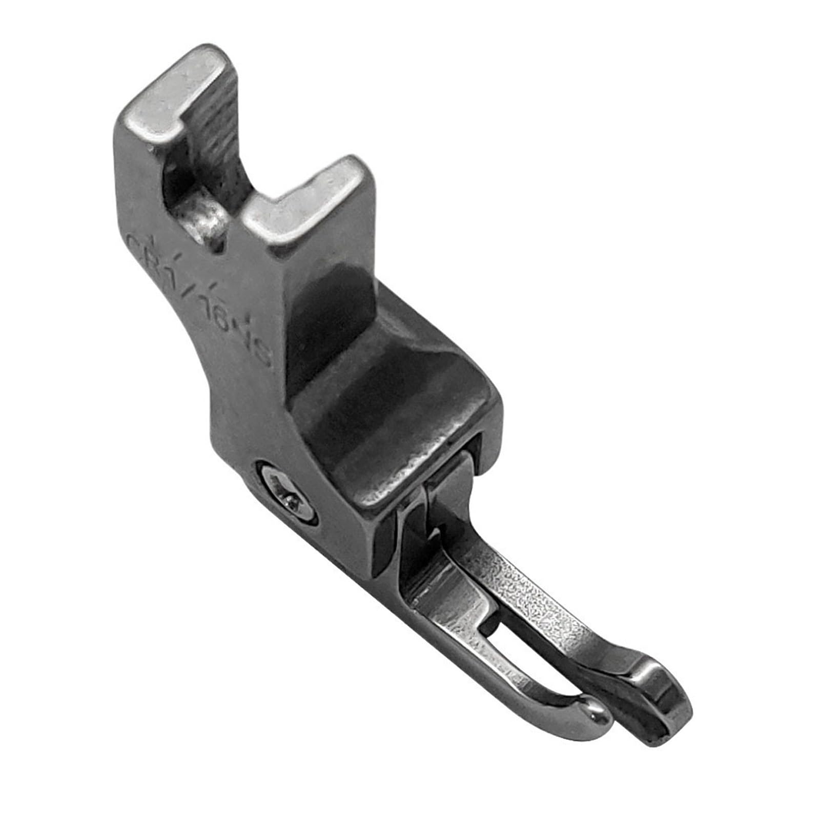 1PC Left/Right Edge Guide Presser Foot Knitt and Thin Materials Zipper Narrow Feet Sewing Machine Accessories(CR 1-16NS)