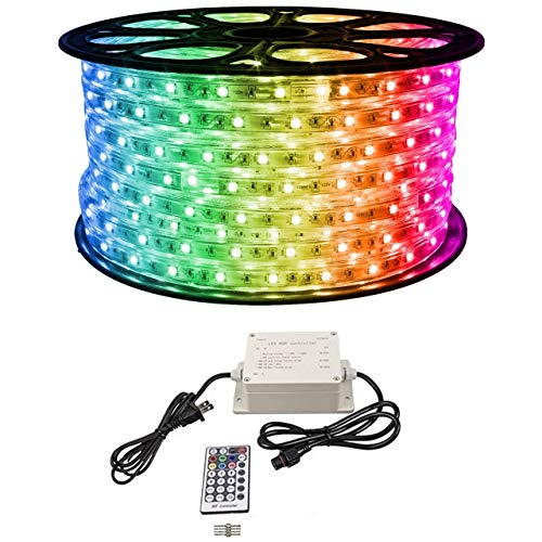 Tira LED RGB Cambia Colores 148 Pies 120 Voltios miniatura 1