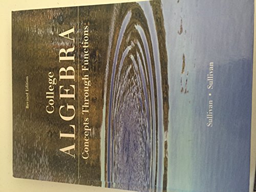 College Algebra : Concepts Through Functions - ... 0536317097 Book Cover