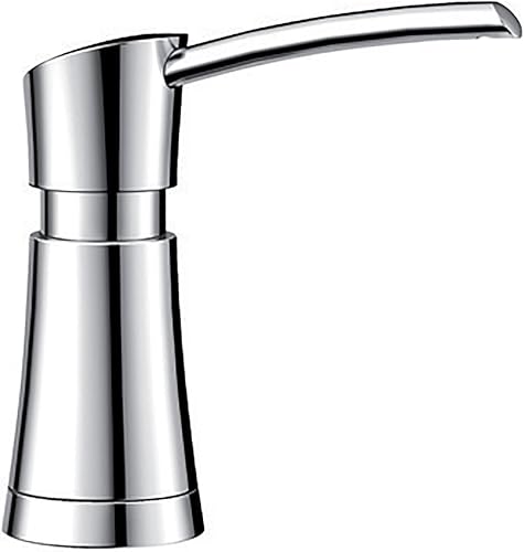 BLANCO, 442048 ARTONA - Dispensador de jabón de cocina de cromo pulido, 12.5 oz