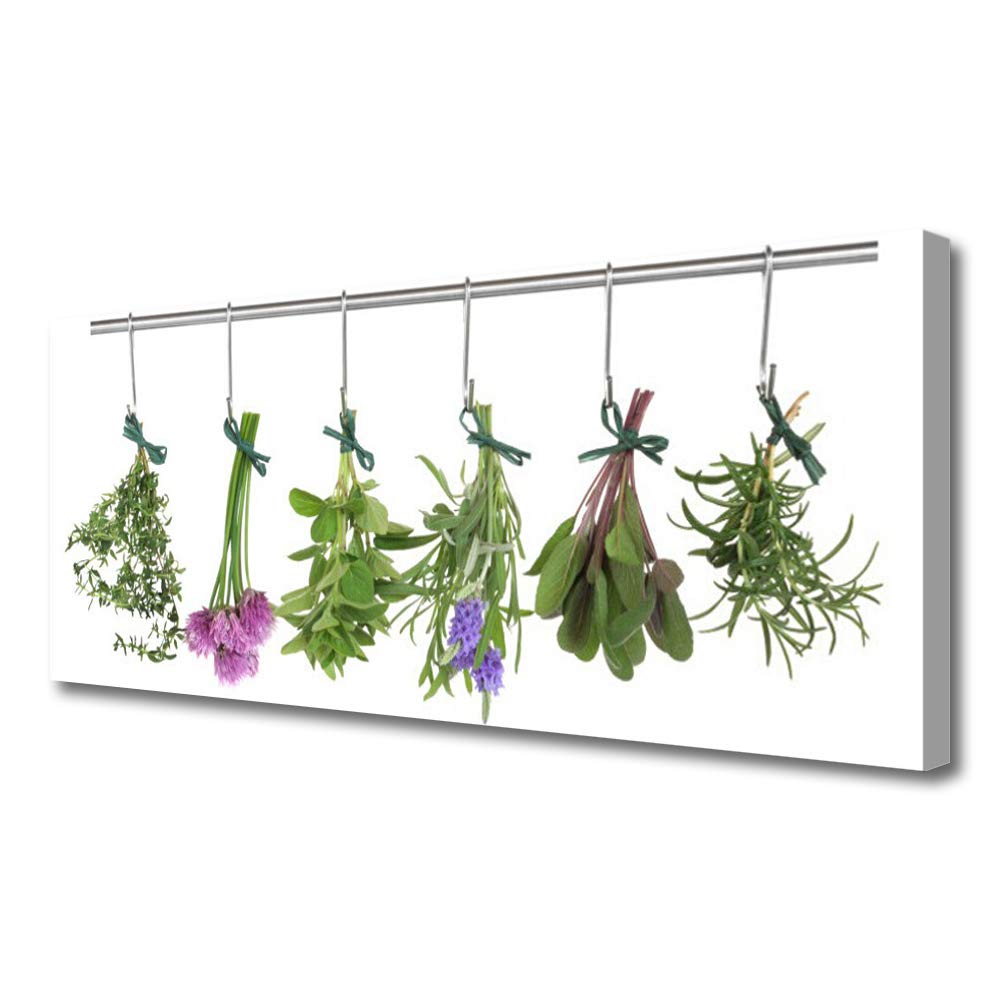 Tableau décoration moderne de 125x50cm avec impression haute définition sur toile florale