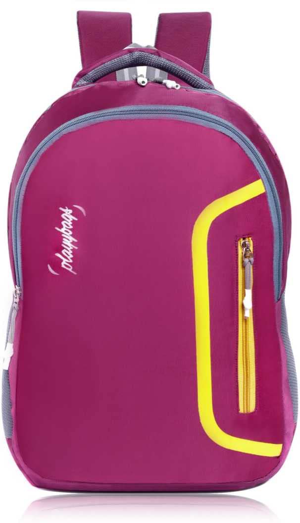 PLAYY BAGS Large 35 L Laptop Backpack for Boys & Girls (MAROON) (B09YRVT4ZS) Amazon Price History, Amazon Price Tracker