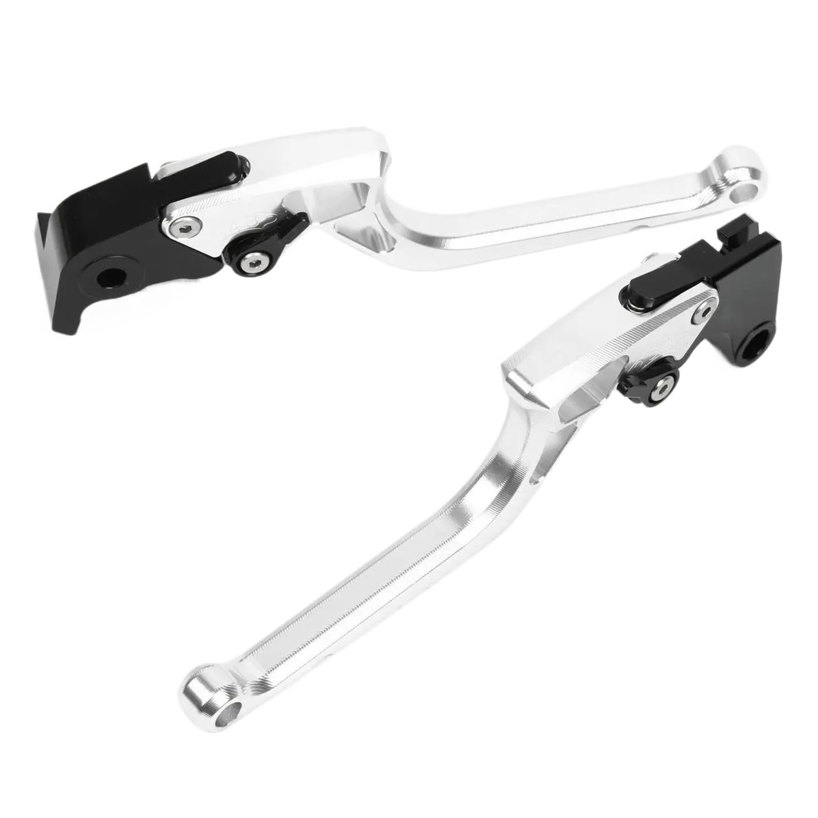 Wkdyriwo Chrome Ergonomic Motorcycle Brake Clutch Levers For Ka&Wasaki For Ni&Nja 650R Er6f Z650 Z900 17-18 For Ver&Sys 650Cc 1000 S 650Cc 15-18 Motorcycle Brake Clutch Levers