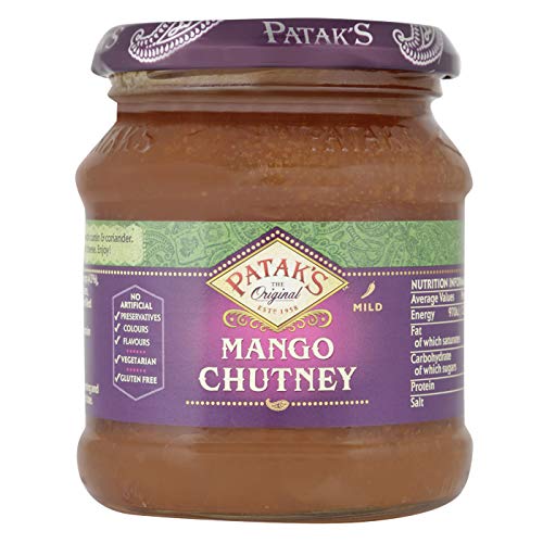 Patak's Sweet Mango Chutney 340 g (Pack of 6)