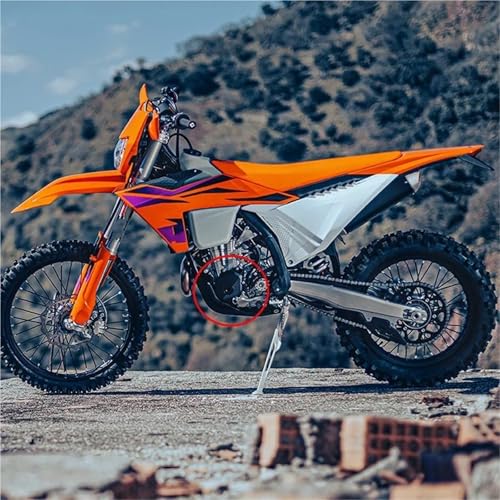 Protector de embrague Husqvarna FE 350 para rutas extremas de enduro en montaña 3