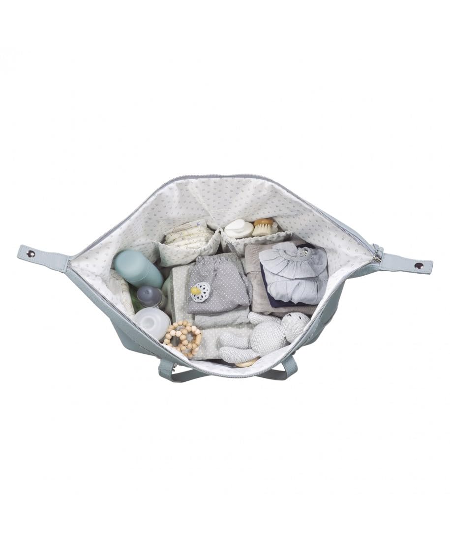Borsa XL Icon Celeste Sky Fasciatoio Bambino Neonato Porta Pannolini Valigia Parto