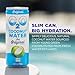C2O - Coconut Water, The Original Flavor (12 Pack) - Made with Fresh Coconut Water - Plant Based - Non GMO - Canned Water - Natural Hydration, Electrolytes, & Potassium - 12 Slim Cans, 10.5 FL OZ