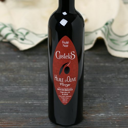 Castelas Late Harvest Fruite Noir Virgin Olive Oil AOP (500 ml)