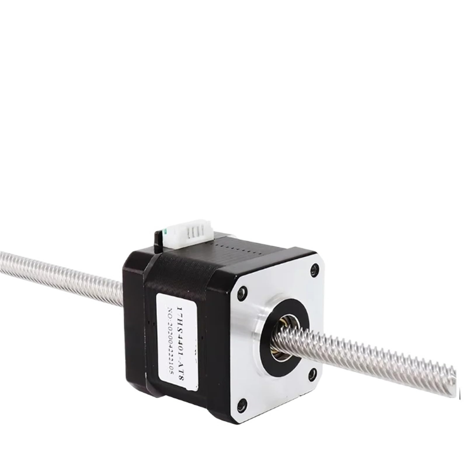 Moteur pas à pas NEMA 17 avec vis traversante T8 avance de 12mm