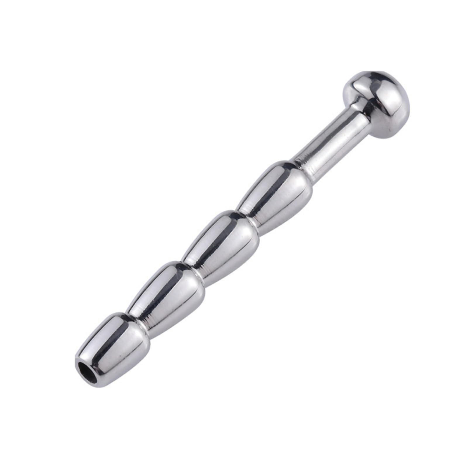 Sonda Uretral Hueca de Metal Masculino de 7 Piezas, Set de Varilla de Entrenamiento Masculino de Acero Inoxidable-ESRB15202