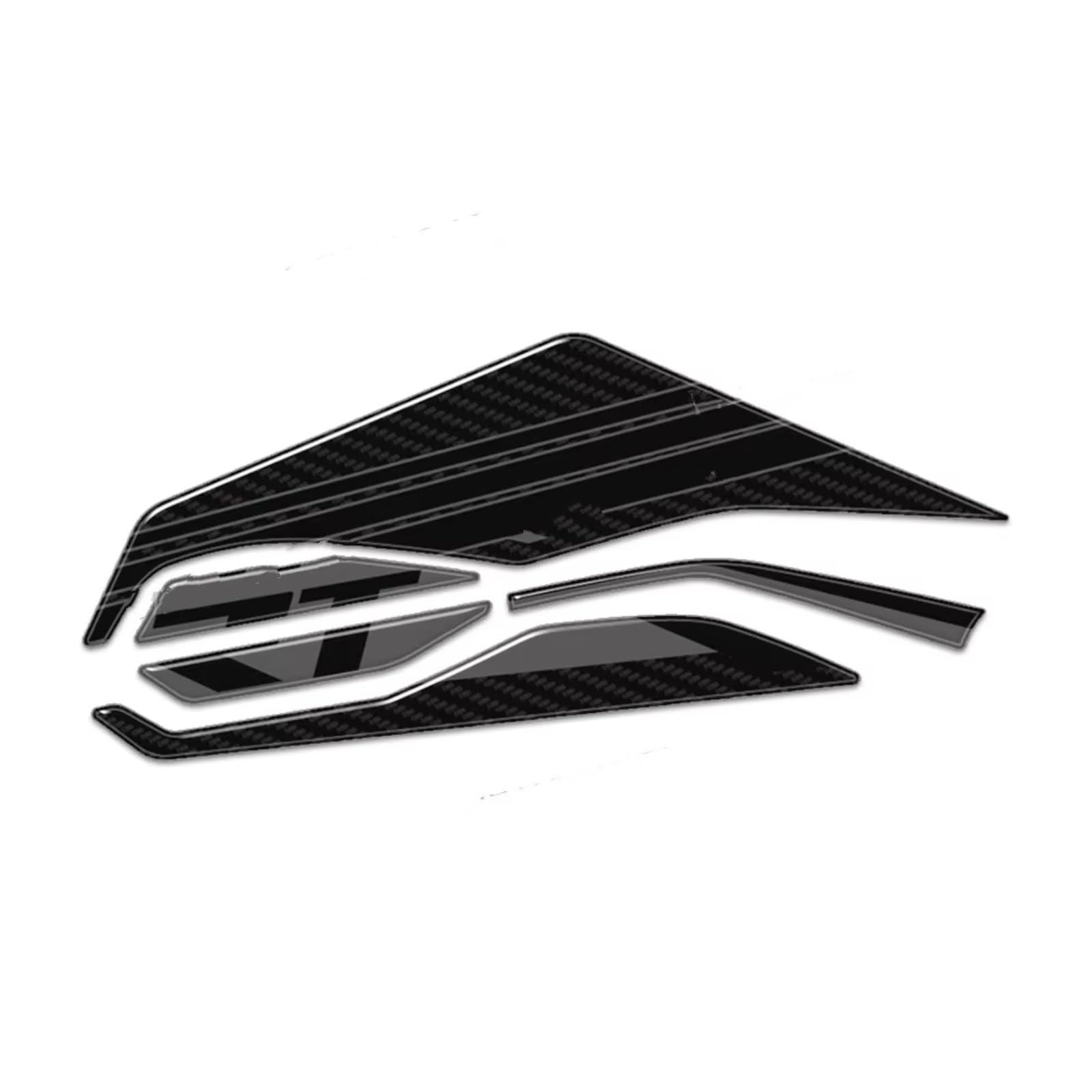 Compatibile Con Per R1300 Per RT 2025-2026 Carbon Look 3D Gel Protezione Braccio Posteriore Moto Adesivo Impermeabile Antiscivolo Serbatoio(D)