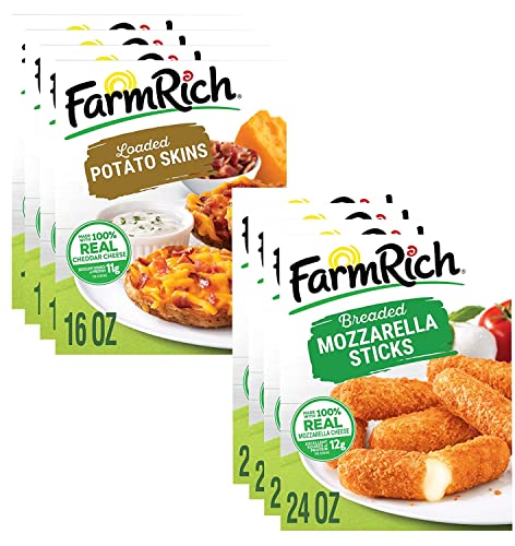 Farm Rich Breaded Mozzarella Cheese Sticks & Loaded Potato S...