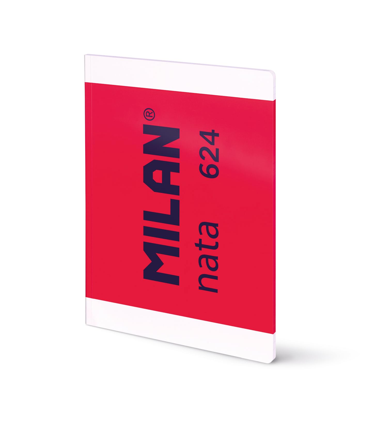 MILAN® A4 Glued Notebook, White Paper, 48 Sheets nata®, Pink