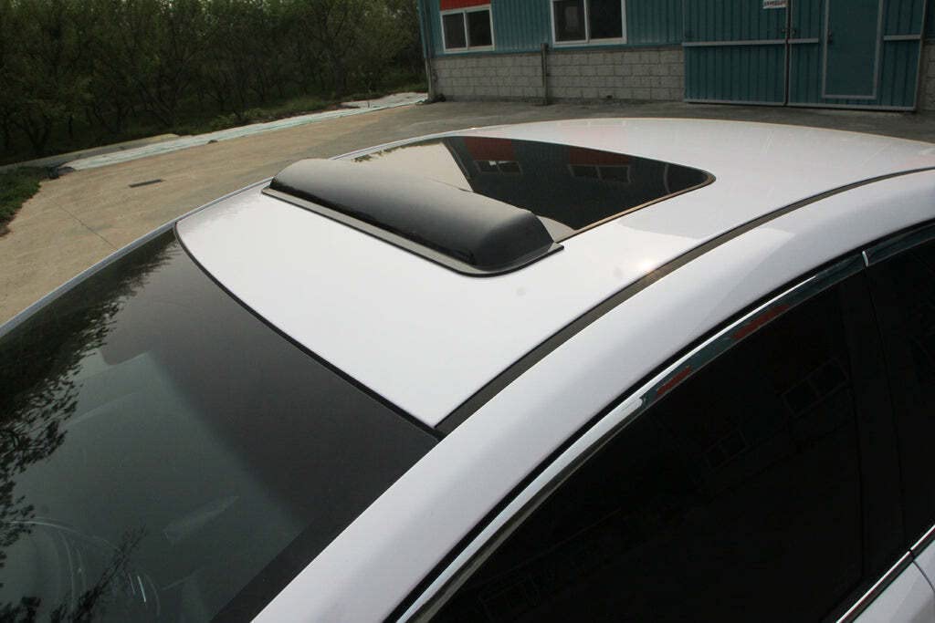 AUTO CLOVER Deflector de viento universal para techo corredizo y lluvia – Grande 93 cm