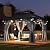 Aoxun 10' X 12' Hardtop Gazebo with Drainage System, Aluminum Outdoor Gazebo with Galvanized Steel Double Roof, Patio Permanent Metal Gazebo Pavilion with Netting, for Garden, Deck, Easy Assemble
