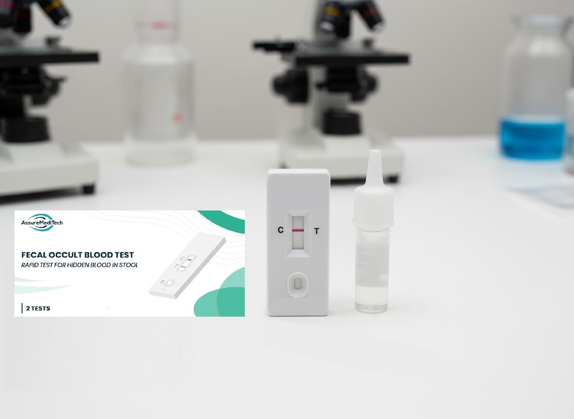 Stool Fecal Occult Blood Test (2 Tests) : Amazon.ca: Industrial