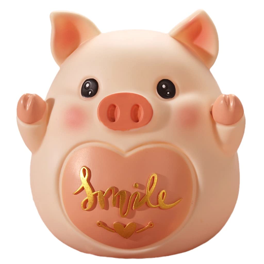 Money Box Piggy Bank, Coin, Plastic Shatterproof Money Gift Savings Jar Box Savings Bank