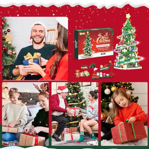 Advent Calendar 2026 Christmas Tree Building Set with Light(10% ACC) - image 5
