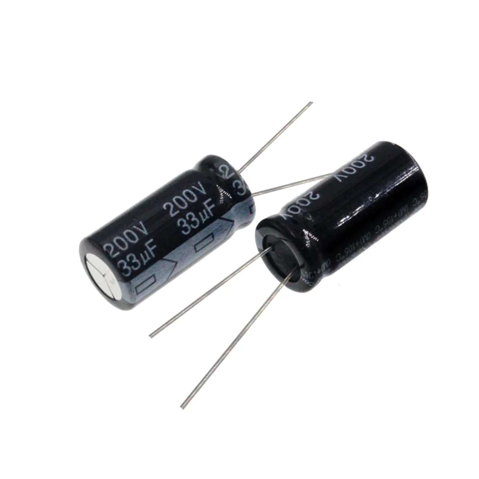 Condensateur électrolytique 33uF 200V pour réparer et rénover les cartes d'alimentation