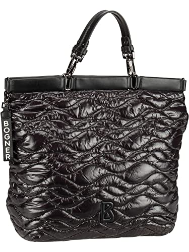 Bogner Ladies Bavarian Wool Aurela Handbag Schwarz - Stylische praktische...