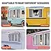Concession Window, 45x33 inch, Concession Stand Serving Window for Food Truck, Food Truck Service, Maximum Angle 80 (45x30 inch)
