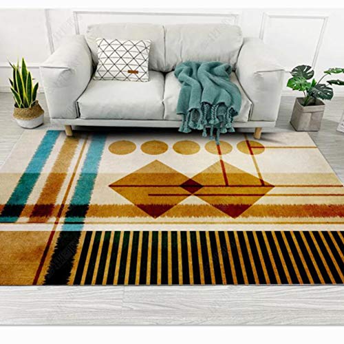 ラグ ネイティブ柄 耐摩耗性 約 1畳 2畳 ラグマット 夏 冬 カーペット 北欧風 洗える 長方形 インテリア 防音 かわいい カフェ風 カラー 西海岸 おしゃれ 80*160CM 書斎 リビング かっこいい 子供屋マット 和室 民族柄 洋室