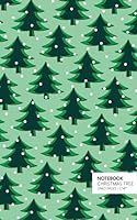 Christmas Tree Notebook: (Light Green Edition) Fun notebook 96 ruled/lined pages (5x8 inches / 12.7x20.3cm / Junior Legal Pad / Nearly A5) 1724559664 Book Cover