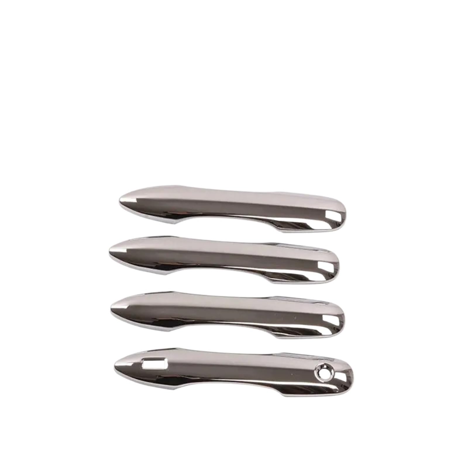 Jkkkks 1 Keyless Entry Car Exterior Door Handle Replacement For Toyota For Camry For Daihatsu For Altis Xv70 2018-2024 Chrome Car Door Handle Cover Bowl Trim Car Handle Compatible(1 Keyless Entry)