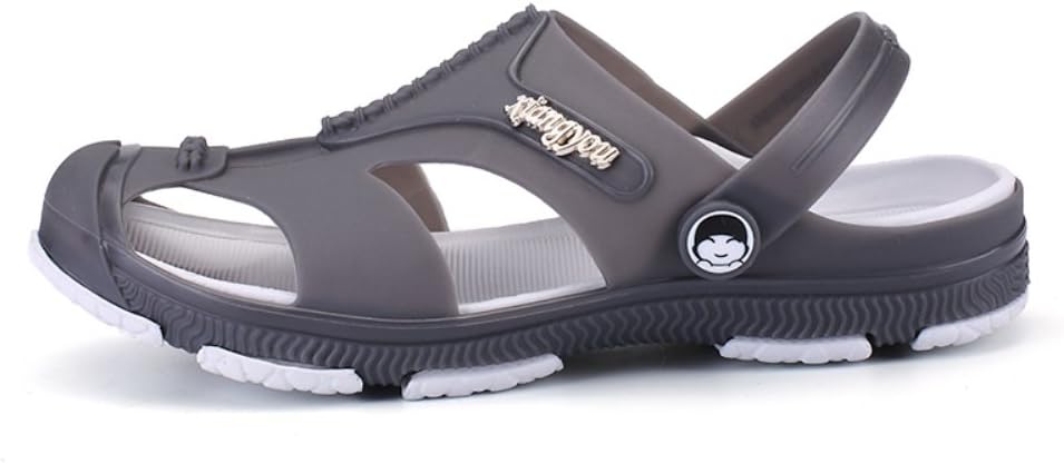 ZXWFOBEY Men's Slip-On Breathable Beach Shoes Sport Sandals Flip Flop