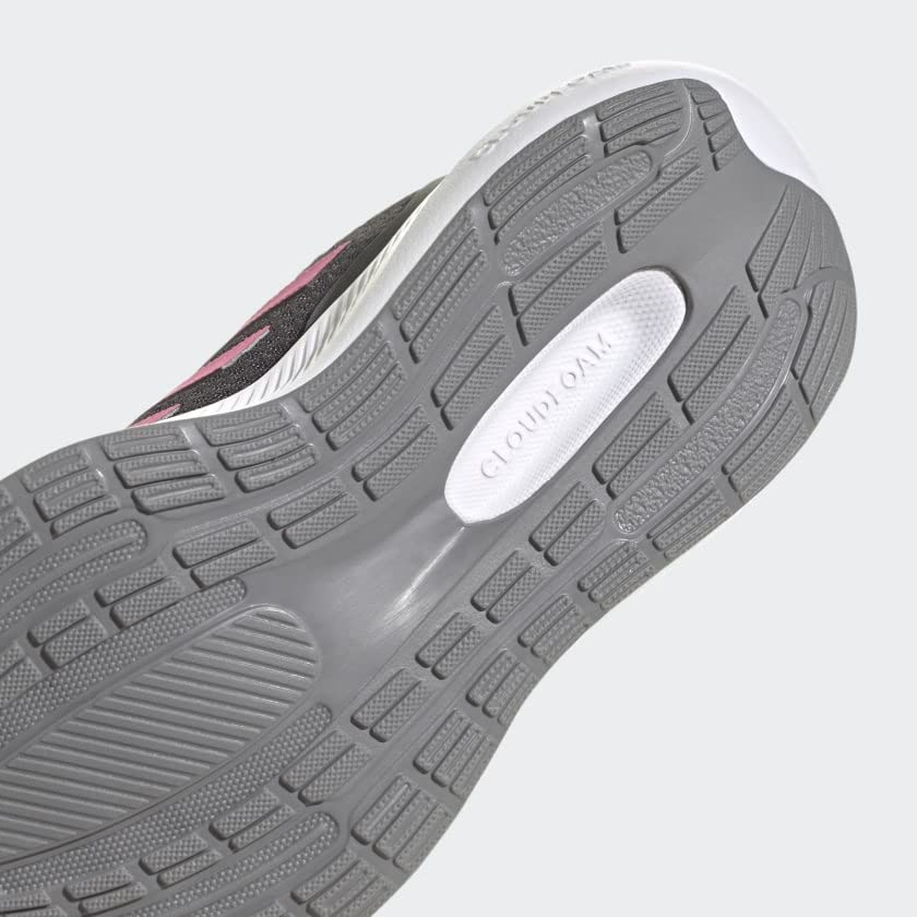Image of adidas Falcon 3 Sport Lace Shoes Kids', Black, Size 11.5K