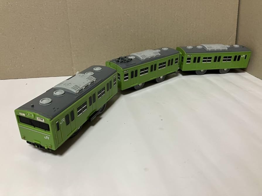 Takara Tomy - 【プラレール】103系 高運転台 エメラルドグリーン 常磐線スペシャルセット Takara Tomy - 【プラレール】103系 高運転台 エメラルド