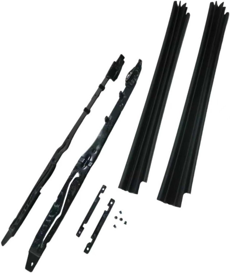LH/RH Sunroof Moon Roof Guide Track Repair Pair Kit with Blinds Fit for Ford F150 Expedition 2015-2022 Replace#FL34 16502F86-BD,FL34 16502F86-BA,FL3Z1651071B,FL3Z1651070B