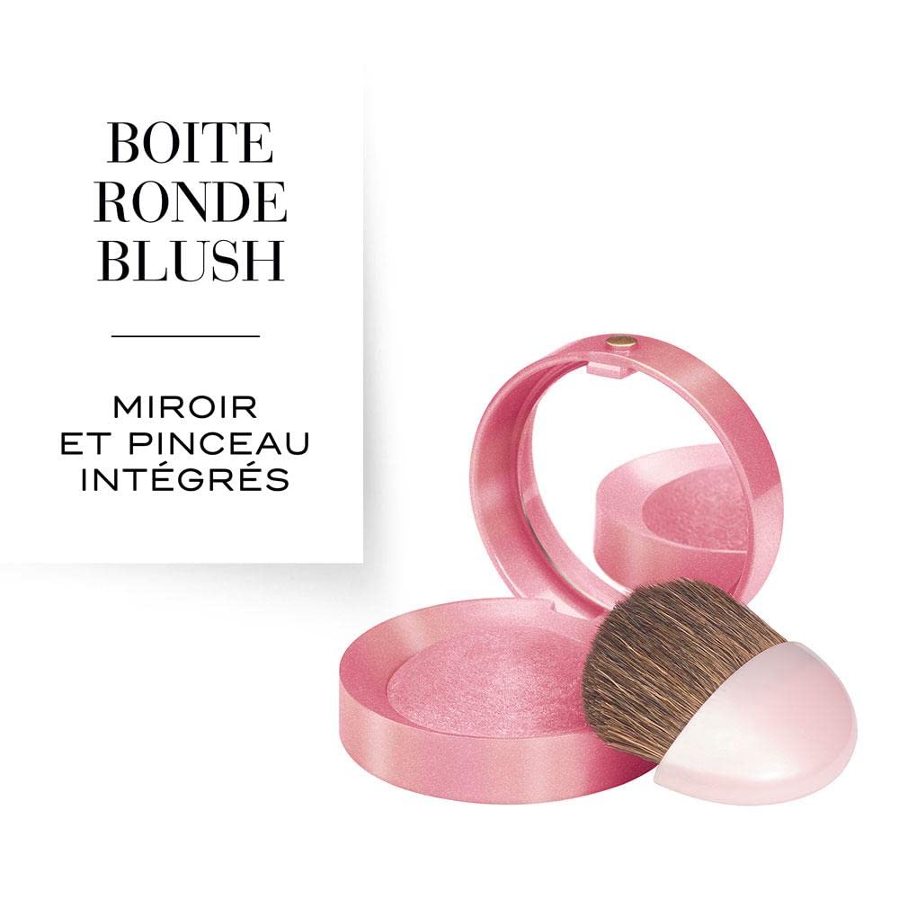Fard à Joues Crème-Poudré BOURJOIS 03 Rose Tender - 2,5g (Effet Mat, Vitamine E, Hypoallergénique) - Neuf