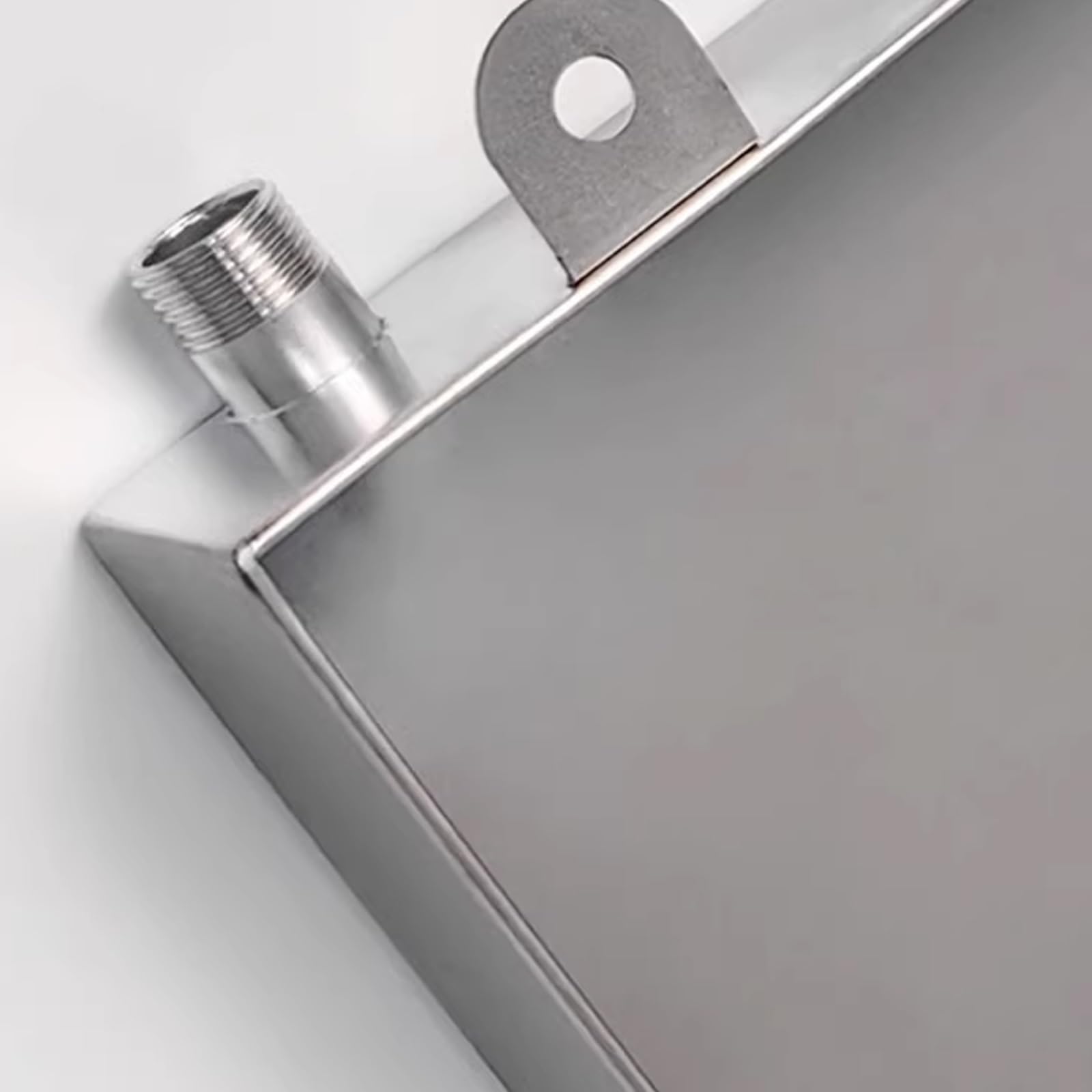 Bandeja de goteo de acero inoxidable para aire acondicionado, bandeja de drenaje de condensado de 39 x 4 pulgadas con borde elevado para talleres, jardines y macetas, solución de prevención de fugas