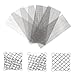 Happyyami 10pcs Stainless Steel Grass Plant Fixed Net for Aquarium Resistant Mesh Accessories for Fish Tank Decoration and Planting for Moss and Aquatic Plants