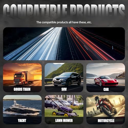 Image of Corebox Battery Charger 6-Amp 12V Automatic Smart Battery Trickle Charger, Battery Maintainer Desulfator with Temperature Compensation for Car Truck Motorcycle Lawn Mower Marine