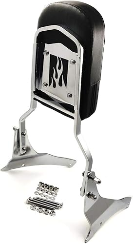 Miniatura 1 de HTTMT MT135-F-CD - Respaldo de fuego cromado compatible con Suzuki Boulevard M50 VZ800 C50 VL800 C50T VL800T C50C VL800C VL800C 2001-2004 Suzuki