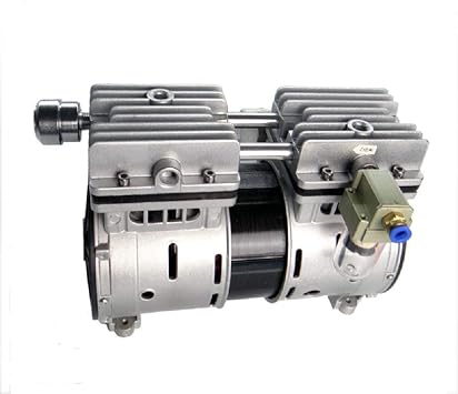 MXBAOHENG Oilless Vacuum Pump Lab Oil Free Piston Mute Vacuum Pump 3.18CFM 400W 220V -91kpa 90L/min