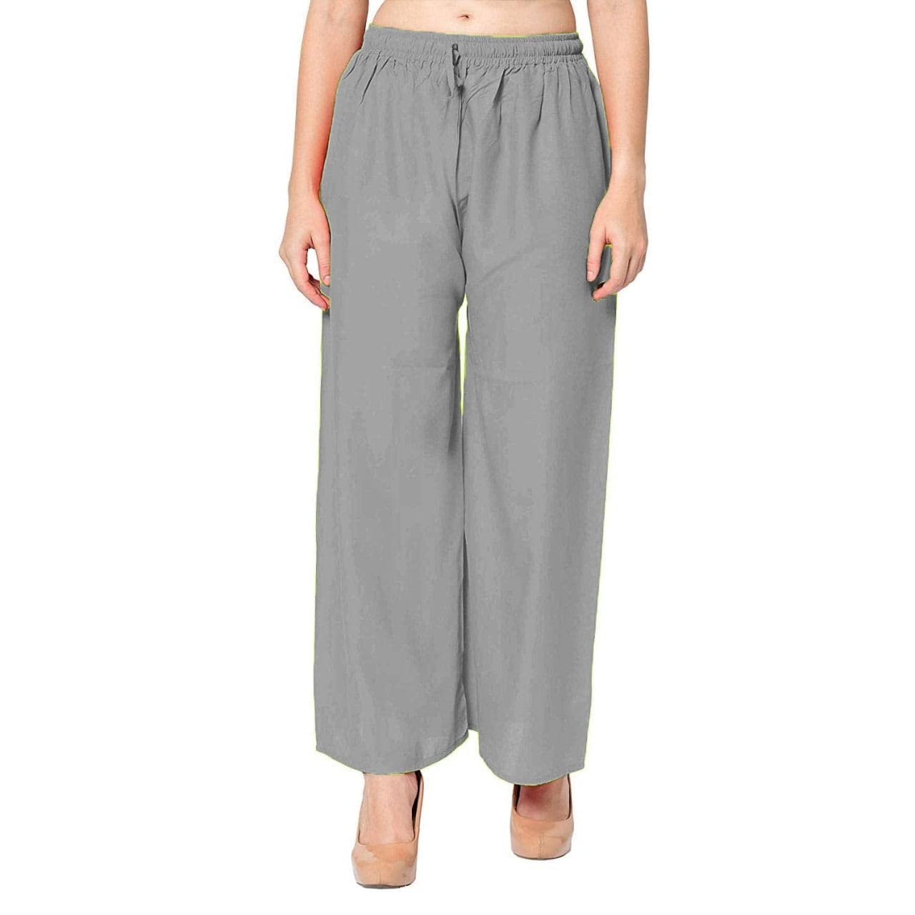 prabha creations Women's Cotton Palazzo-picture-53