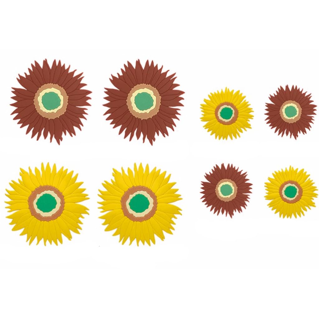 Sous-verres ronds en silicone antidérapants multicolores isolants | Lot de 8 (S et L)