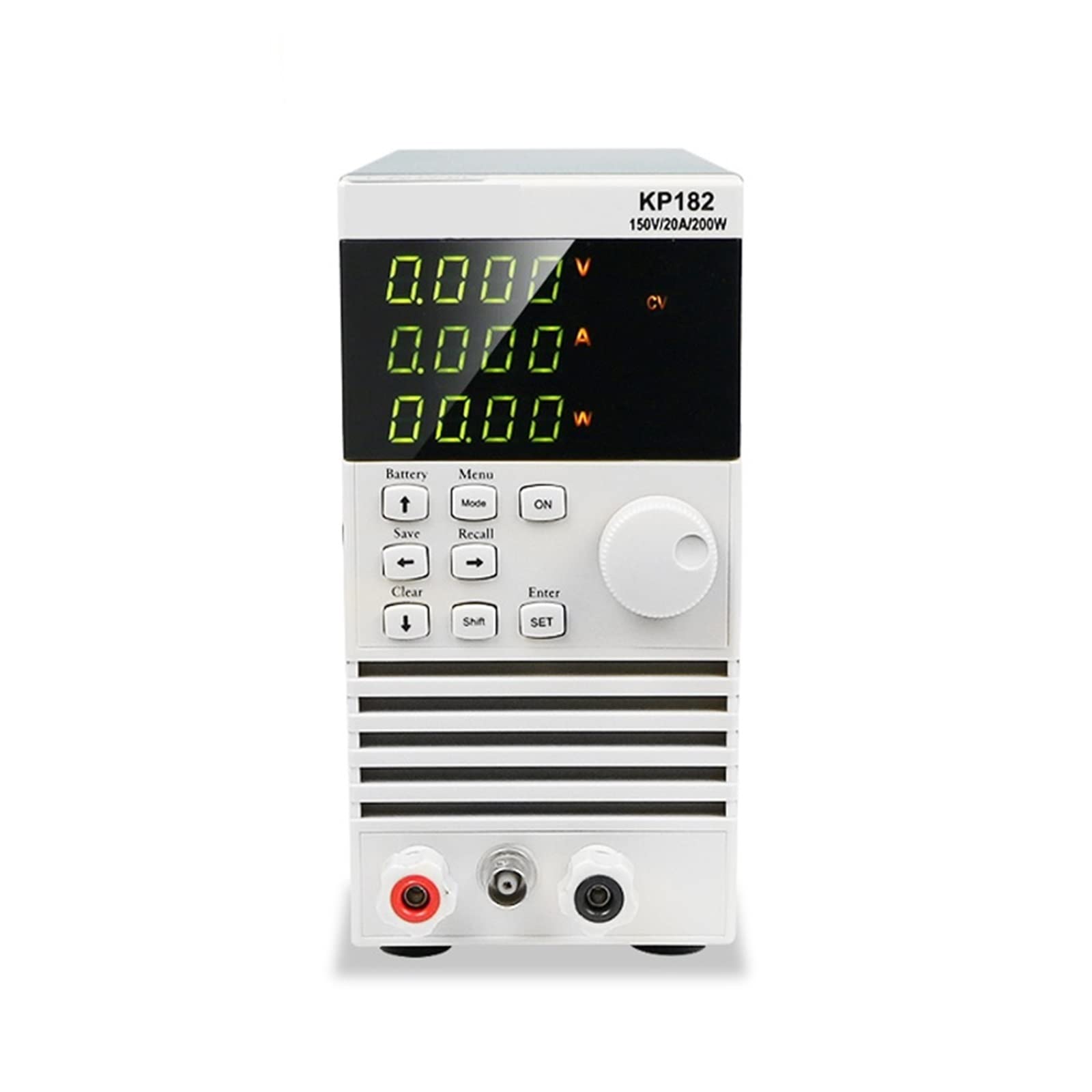 ZADCCS KP182 KP184 DC Electronic Load Meter 200W / 400W Battery Capacity Tester Power Test Aging Instrument for Battery Testing(KP182)
