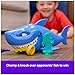 Spin Master Games, Shark Strike, Bowling Game with Wind-Up Jaw-Chomping Action, Easy Activity Toy for Preschoolers, Fun for Kids & Family, 2-4 Players, for Ages 5 & Up