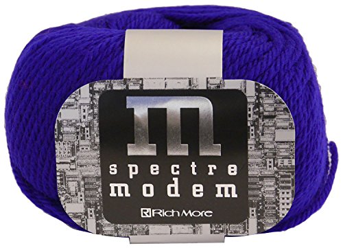 リッチモア スペクトルモデム 毛糸 極太 Col.33 ブルー 系 40g 約80m 5玉セット 2098
