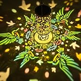 Bunte Solar Laternen im Freien wasserdichte Licht Kolibri Garten Dekor Geschenke für Frauen Mutter Oma hängende Solar Lichter Metall Dekoration draußen für Garten, Patio, Hinterhof, Veranda