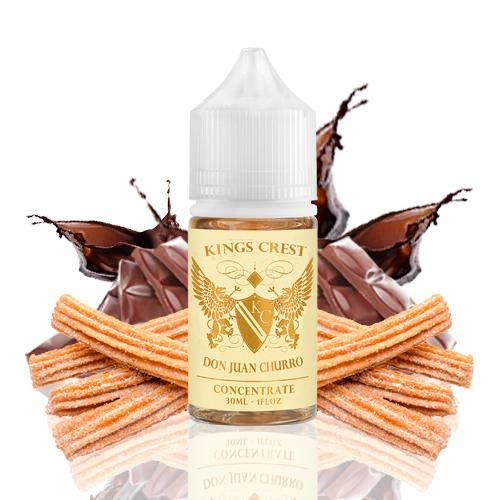 King´s Crest Aroma Don Juan Churro 30ml - DESCUENTO DE 2,50 EUROS EN CADA PRODUCTO ADICIONAL SOLO VENDIDO Y ENVIADO POR VENDEDOR VAPOR CENTER
