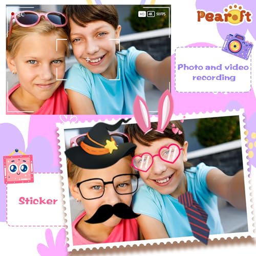 Girl Gifts Age 6 7 8 9 Kid Smart Watch: Presents for 6-10 Year Old Girls Kids Learning Watch Birthday Gift for 7 8 9 10 Year Old Girls Toy Reminder Game Watch for Kids Age 10-12 Girl Pink (Pink)3