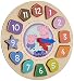 Peppa Pig Shape Sorter Clock Puzzle (12Piece)