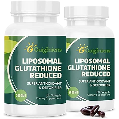 Guigmiens Liposomal Glutathione 2000 MG Supplement Cover